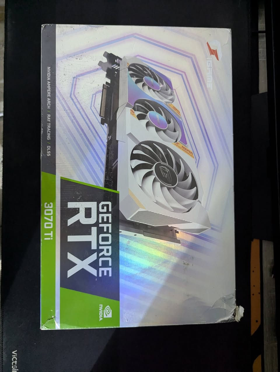 السلام عليكم 
تجميعة للبيع 
GPU: Colorful iGame RTX 3070 Ti Ultra White OC

CPU: RYZEN 5 5600X

COOL: DEEPCOOL LE520 ARGB  

M.B: GIGABYTE B450 DS3H

RAM: 16GB (2*8) 3200Hz

M.2 NVME: 256GB

SSD: KINGSPEC 128GB

HDD: 1TB WD

PUS: EVGA 750W BRONZE FULLY MODULAR

CASE: COOLER MASTER TD500 MESH WHITE

تجميعة نظيف و استخدام قليل كل كراتين قطع موجودة 
سعر مليون و 100 
مكاني بغداد


**إذا كنت صاحب هذا الإعلان وتريد حذفه لأي سبب، رجاءا أرسل رسالة إلى الدعم الفني**