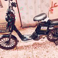 دراجة كهربائية • نضيفه • قليلة الاستعمال