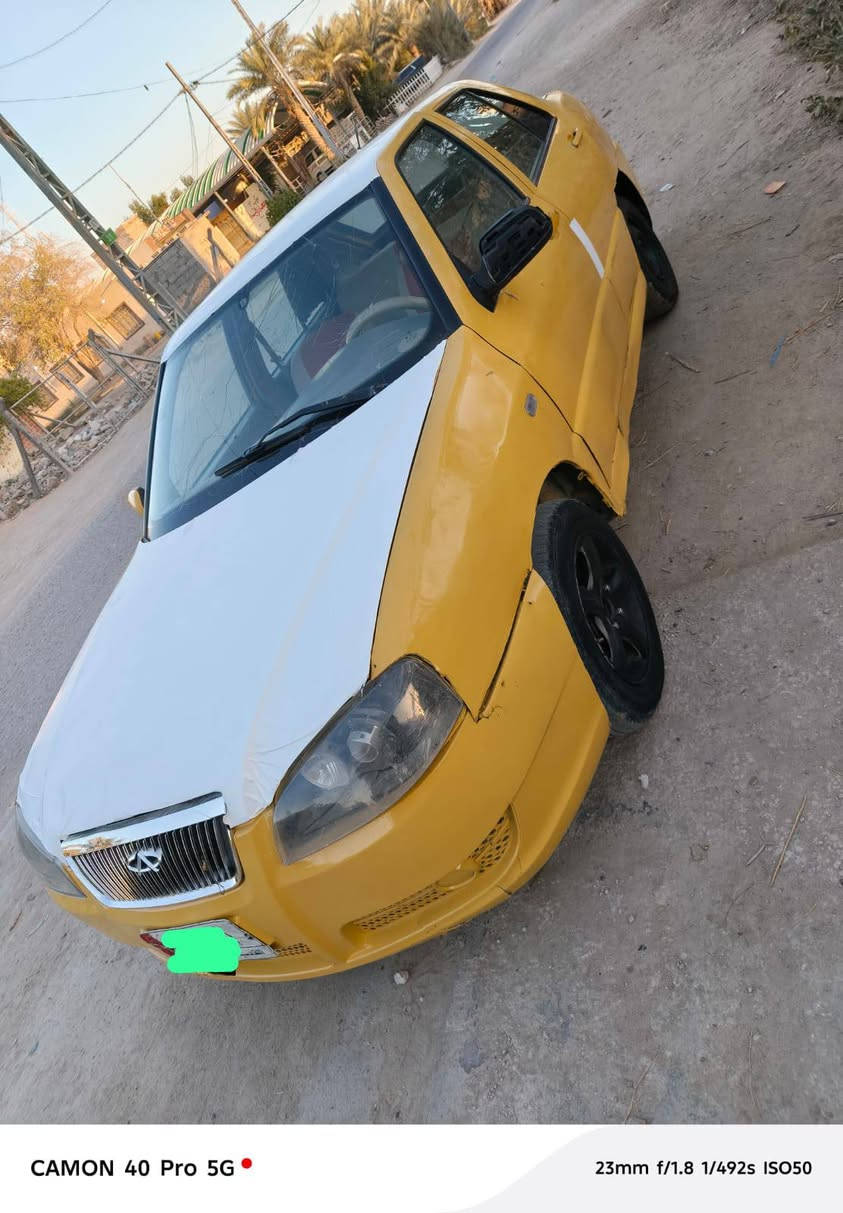 السعر ﴿15﴾ وبيها مجال 

للاتصال((***********)) 

شيري موديل«2014» رقم قادسيةة ﴿ألماني﴾

مكينة وگير {كورلا جدد} حداديه جديده من الطول للطول. 

تخم تاير جديد، السياره جاهزه مال جناي

تحويل مباشر. 

مكان السياره نجف حي ميسان. 

ملاحضه (مكلف بلنشر)
