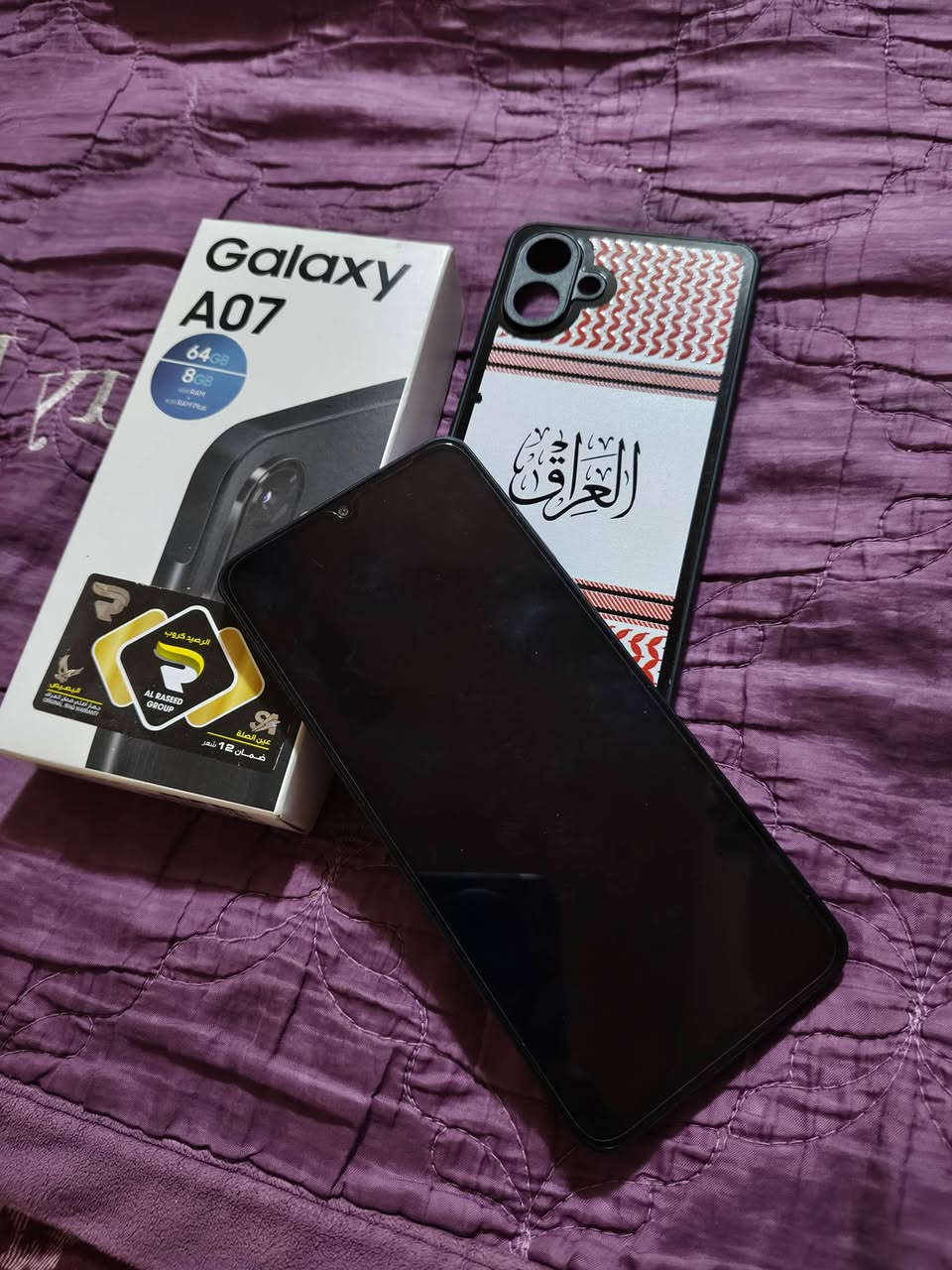 سامسونج A07 نضيفه بعده بضمانه سعره 155 مكاني بغداد الجديدة *********** خاص موجود
