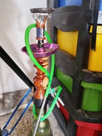 نركيله ألماني يرادلها فد شيشه جديده السعر 25 ونركيله 2صاج جديده كامله ...