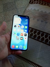 ايفون 12بروماكس شاشه مفطوره ونبدل بطاريه اصليه ذاكره 256 فيس ايدي شغال...