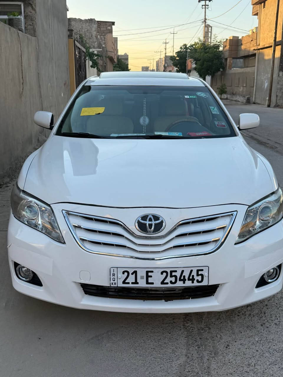 كامرى ٢٠٠٧ خليجى مواصفات GLX فول مواصفات سعر ١٠٣ رقم سليمانيه أنكليزى 
كير محرك شرط لا صرف ولا بخار ولا مفتوح شرط تحويل وكالة رقم سنوى جديد بيها دفتر بنزين بسمى أدامه كامل بالنسبة صبخ قطعه وحده صبخ العنوان كركوك حريه *********** 
كامرى ٢٠٠٧فول مواصفات سعرى ١٠٣شوين كه ركوك تحويل وكاله به شرت رقم سنوى تازيه دفتر به نزينى هه يه شوين كه ركوك حريه *********** كركوك, العراق
