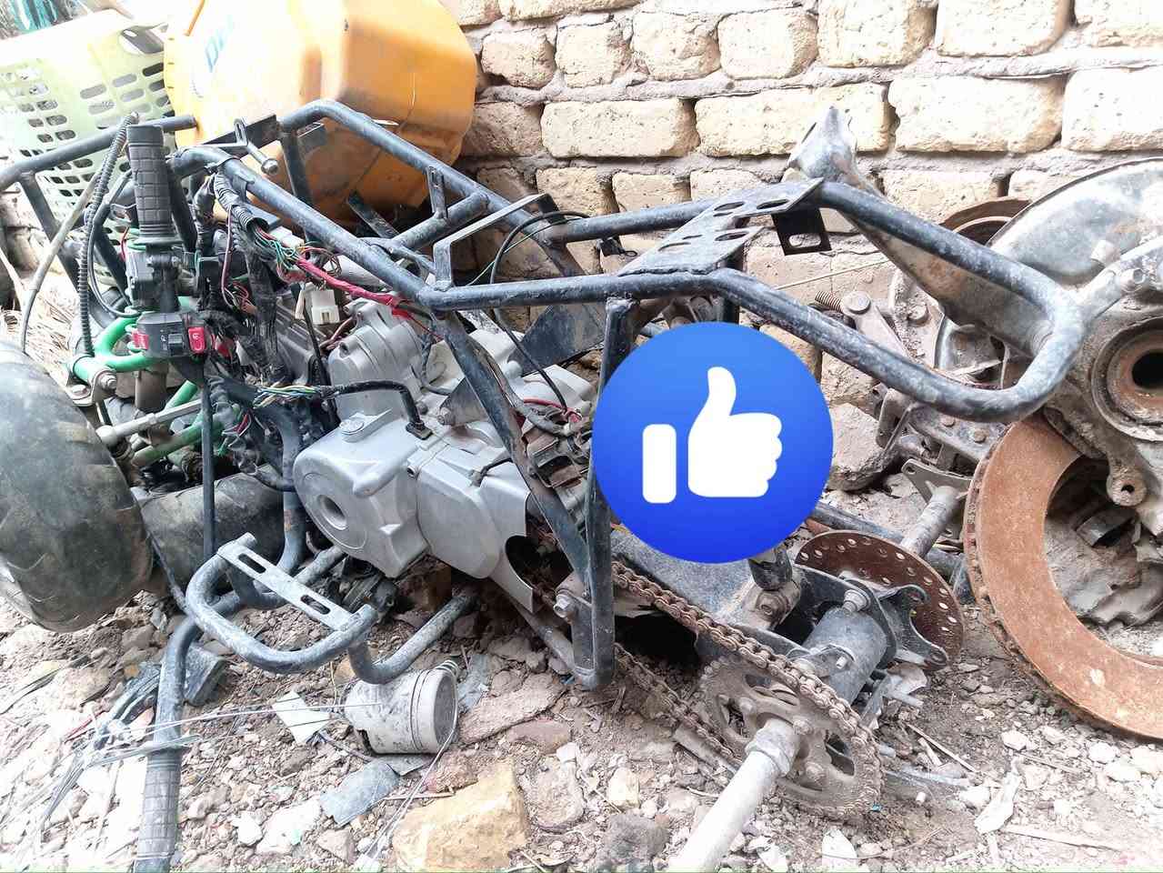 دراجه رباعيه
مكينه حجم 110 شرط ما مفتوحه
شاصي جديد
كلهن سعرهن 165
العنوان سماوه


**إذا كنت صاحب هذا الإعلان وتريد حذفه لأي سبب، رجاءا أرسل رسالة إلى الدعم الفني**