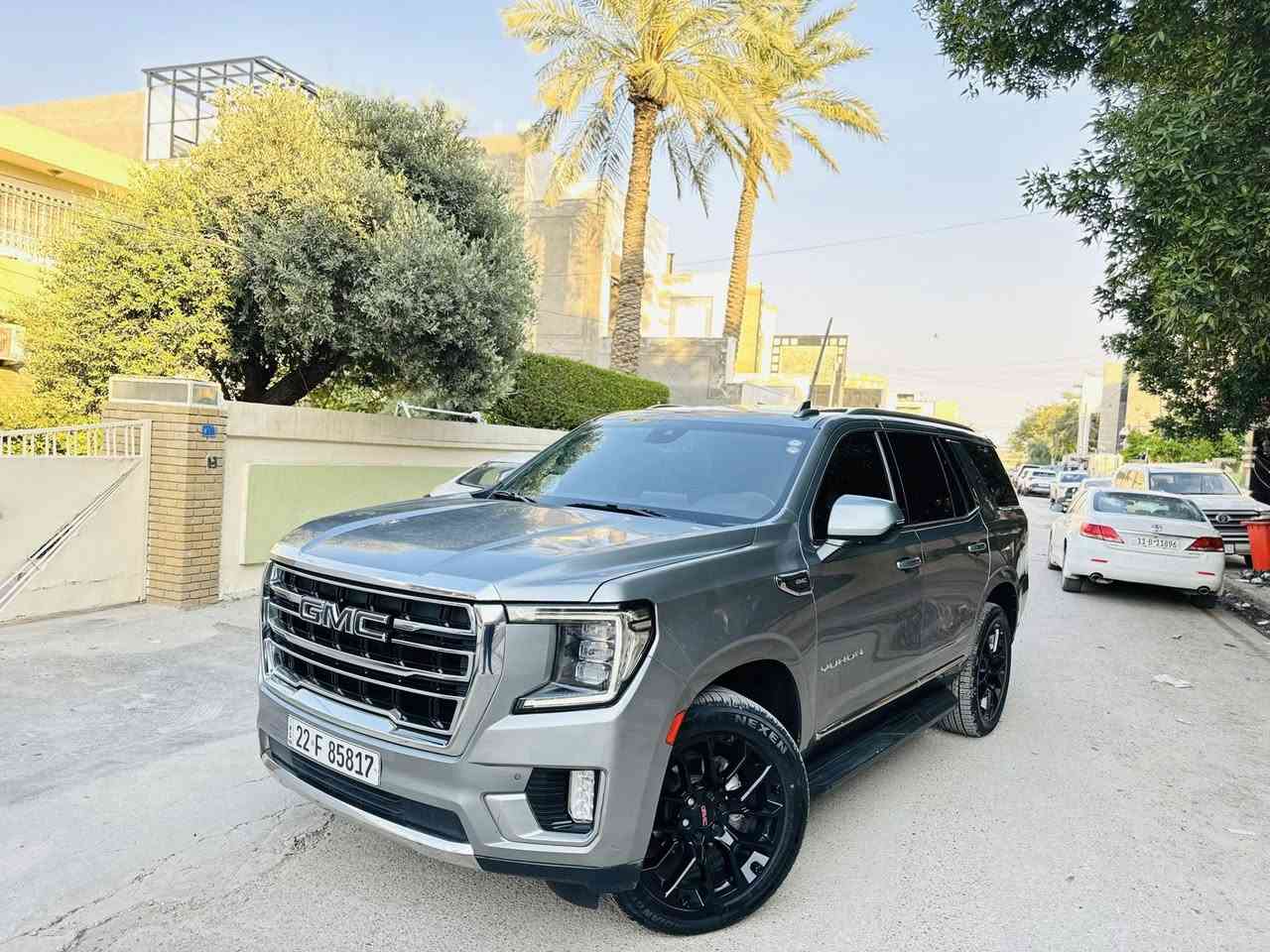 السلام عليكم للبيع جمسي 2023 دنلي
رقم أربيل بسمي هزه وفحص جديده 
بيها سنويه تضليل من أربيل قبل سبوع سويتها 

السياره مغلفه PPF اصلي ضمان 10 سنوات

وار أمريكي بيها جاملغ امامي ايسر فقط بدون دواخل بدون ايرباك الباقي كفاله عامه جديده بوضع شركه 

رقم الهاتف ***********

معروضه 415 وبيها مجال 

مواصفات فول 1/1 مكينه المرغوبه 5300 
بنراما سقف 
كشنات جلد +كهربائي 
رادارات جوانب 
رادار امامي 
حساسات أمامي خلفي 
تحديد مسار 
سايد بريك كهربائي 
كشنات حار بارد 
ستيرن هيتر 
كشنات منفصل 
شاشه جبيره + كاربلي 
فور ويل 4+4
7 مقاعد 
3 قطع تبريد 
كيجات دجتل 
لايت لد + لايت زنون 
إطفاء ذاتي 
أناره ترحيب 
صندوك كهربائي 
ماشيه 45 im
