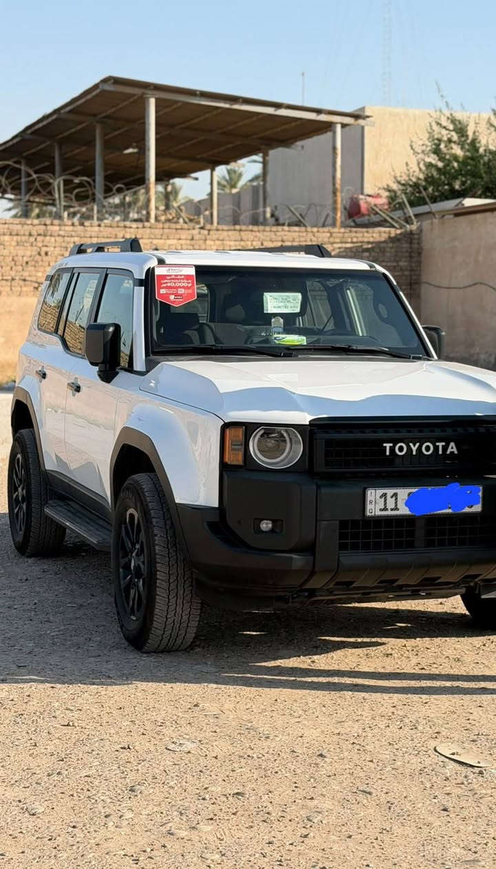 برادو 2024 وكالة ساز
ماشيه 8 ألف جديدة تحت الضمان

مكفولة كفالة عامة

السعر 41500$ بيها مجال بسيط

مكان السيارة ( الكرادة )

رقم الهاتف ***********
