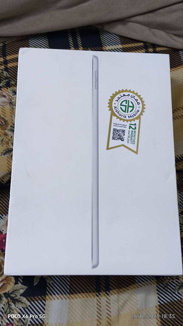 ايباد 9
الذاكره 64
ماستعمل الايباد كم مره واي برنامج مامنزل بي
وبعده حته بل الضمان وكم مره هم مشجون
سعره 350
والي حاب يتواصل وياي هاذا رقمي
***********
