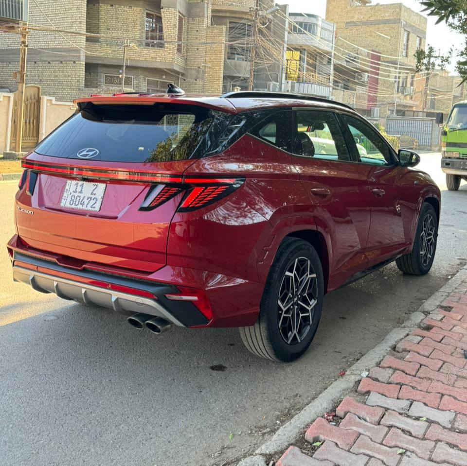 توسـان 2023  N line
(أصدار خاص وممـيزه)

ماشـيه 21 الف
مواصـفات الـN معروفه فووول 
مكـينه 2500 
بانـوراما 
كشـنات كـهرباء تدفـئه
شاشه كبيره
الوان 63لون
صندوق خلفي كهربائي
تحديـد مسار 
رادارات امـامي خلـفي 
تبريـد قطعتيـن 
وأرد أمريكي 
حادثه دعاميه أماميه فقط 
جميع الأيرباكات سليمه(بدون أيرباك)
السـياره داخله بدون قطـره صبـغ 
صار بيها حادث بابين هنا وتبدلن ونصبغن
الباقي كله مكفول ، السياره جداً جديده

للأستفسار ***********
