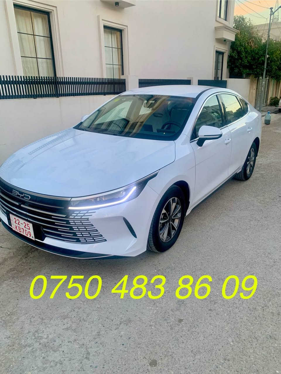 BYD بی وای دی ڤیس ترۆیی مۆدیل 2025
( 2000 ) kmرۆیشتن 🚕
( 20 ) رۆژی ماوە بۆ رەقەم 🚗
عقد باتڵ کرایتەوە  💥💥
دەعامی لۆ دەعامی قنجی بەشەرتە
سعری فرۆشتن ( 119 ) 💰وەرەقە
***********
عنوان هەولێر أربيل, العراق

