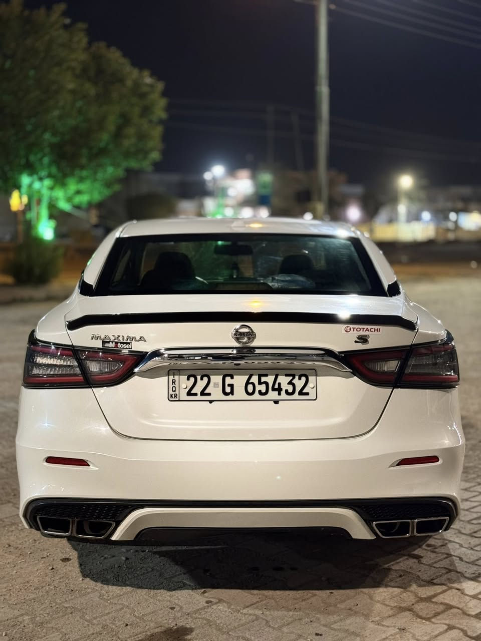نيسان مكزيمه ٢٠١٩
فئه:S
الضرر أربع قطع 
الكير والمكينه مكفول 
السياره نضيفه بدون دواخل بجم كبس بدون ايرباك 
السعر المطلوب ١٣٠ 
للاستفسار ***********
