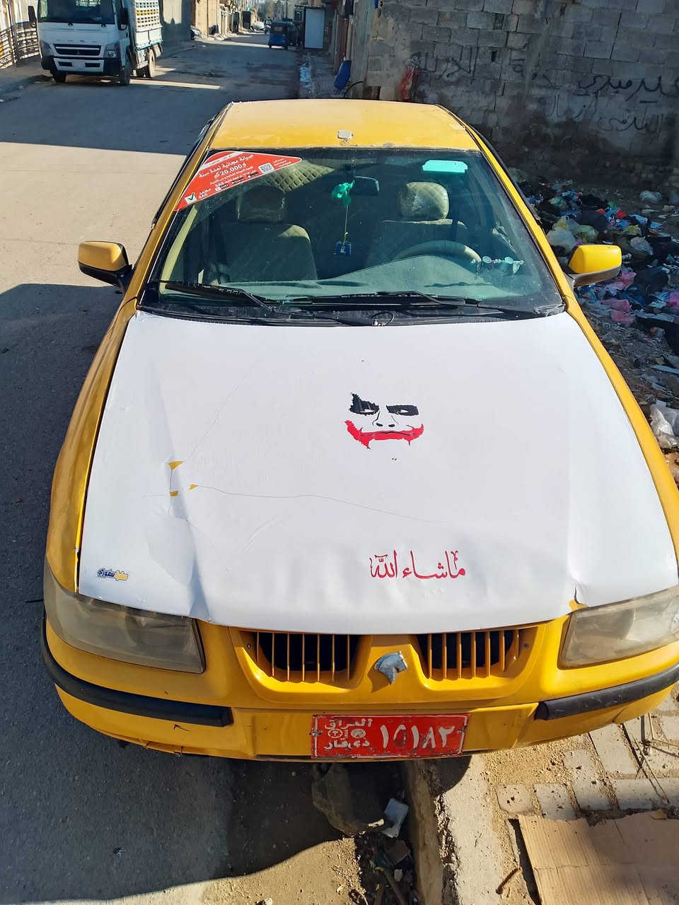 سلا عليكم شباب سياره سمد موديل 11سنويه كرتون رعيهى مادله مكفوله حلال حرام السيره خير من الله العنون بغداد الشماعيه هذا رقمي ***********
