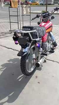 دراجه جني ايراني 5كير محرك ما مفتو لا صرف ولا نضوح محرك ناعم سلولي يشت...