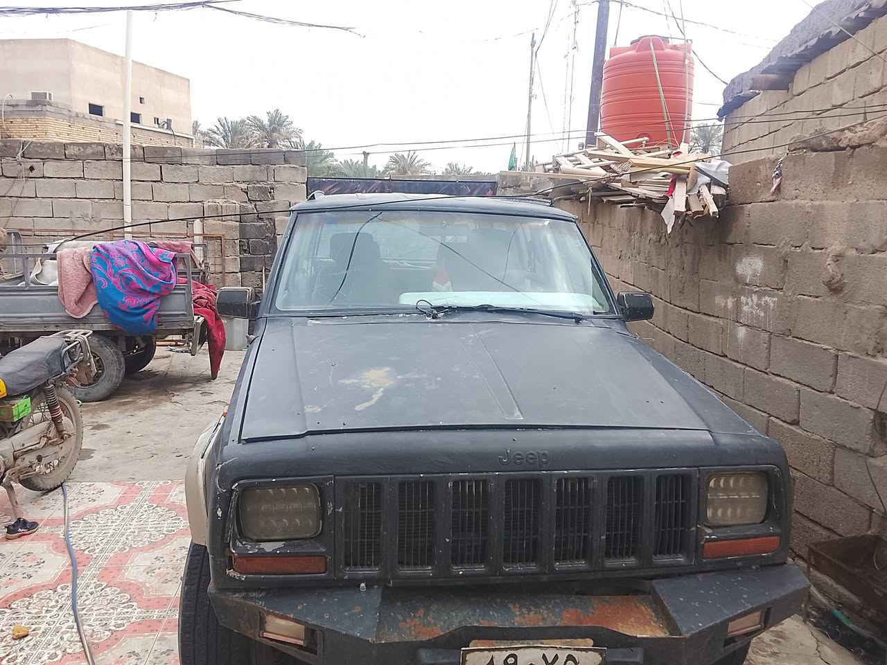 جيب شيروكي شخاطه للبيع مديل 1993 محرك بلادي بي تبخير رقم شمالي سنويه ضايعه عدي بلاق من محكمه اصولي مكاني بصره ابو الخصيب السعر 25ورقه ***********
