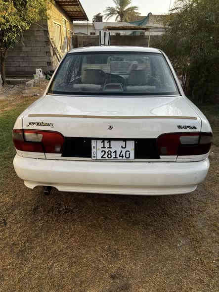 السلام عليكم 
براتون 2002 كير عادي  باسمي الرقم الانكليزي الجديد تحويل مباشر باسمي تبريد شغال سياره عل وضع الشركه فقط اقل الشبر نهايه الجاملغ صبغ    
محرك ناعم بيه بخاركهرباءيات شغاله.    
صدر امامي وتخم تاير فول.    
مكاني بغداد ابو غريب 
السعر 50 وبيهه مجال بسيط 
***********
