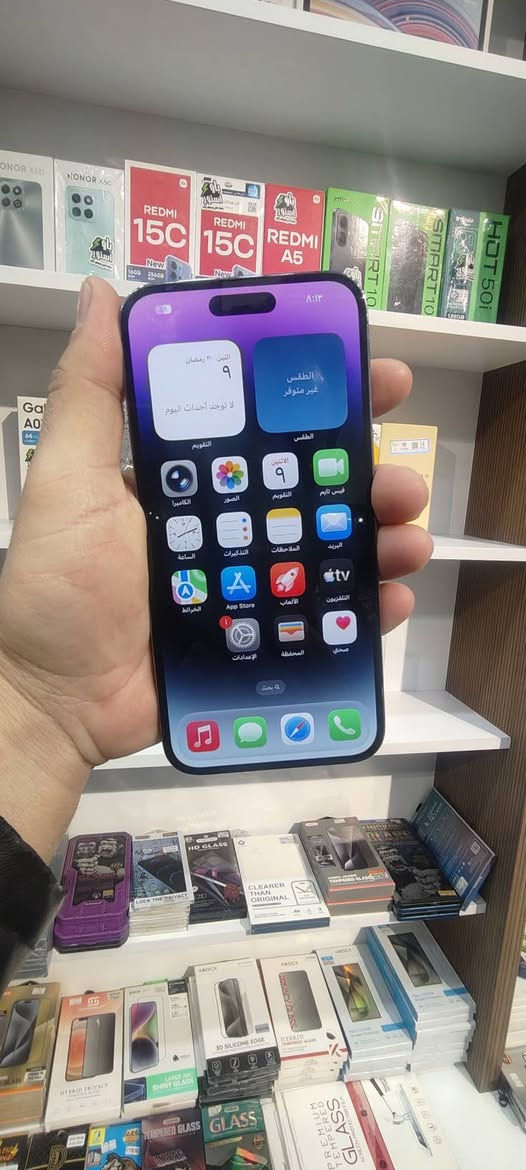 iPhone 14 Pro Max
النظافة 100%
الذاكرة 256
البطارية 79
دبل سيم ZA/A
اللون البنفسجي
الجهاز بدون ملحقات
الجهاز مكفول من اي عيب تاخذه شرط الفحص
السعر عالخاص
#pawar_store
#طوزخورماتو_قرب_الوقف_الشيعي
لأستفسار ***********
              ***********
