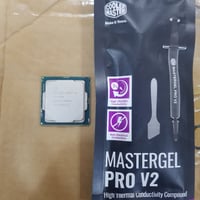 معالج i3 9100f • معجون MasterGel • حالة ممتازة