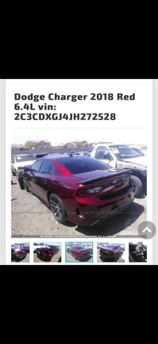 205$….جارجر سكات باك موديل 2018
ماشية 40 الف مايل 
محرك 8 سلندر 6400
مواصفات السيارة 
كشنات حضن + كهرباء 
رادرات جانبي 
سوبر تراك باك 
سبورت كير شفتات ستيرن 
لانش كونترول 
شاشة كبيره كار بلي مع جميع اوبشنات ال SRT +كامرة +حساسات+ دمام b 
فج بربمو 4بستم 
دبات موبر البلاديه 
عليهة تفريغ وداون بايب واكس بايب 
برمجة البطل مصطفى ايكل وطلقات 
بلكات +فيول بامب ريسنك 
بساتم ويطغات ريسنك Mahle
اوي بامب كامل ريسنك 
راديتر  SRT ٣ خطوط 
رادتر  تبريد جديد
ولف حماوة ميشيموتو اكثر شي توصل حرارة المكينة 90
عليها كاج كان 
عليها طلاء كاربون فايبر للداخل بالكامل 
ويل 20 مال سكات اصل +تخم تاير جديد امامي 275+خلفي 285  
حدادية جديدة 
كماليات جديدة 
جنح ريد اي 2024 
لحية 5قطع 
دوس SRT 2024
وسطيات كورسا 
طلاء كامل للمحرك لون احمر
بولوايز جامة امامية 
شفقة SRT2024
مثلثات SRT2024
مري جانبية SRT2024 
مطريات SRT2024
ليد تكساس SRT 2024 
كاردن هيلكات 
شباك SRT ع المازدات +ليد متغير داخل السيارة وخارج 
تايرات جدد 2024 
السيارة جايبة رقم كلش حلو ومعروفة بقوتهة وصوتهة الطرب 
فريز جديد 
السيارة مابيهة اي نقص ربع دينار متصرف عليهة 
حادث السيارة 
ربع بنيدوالجاملغات حادث سطحي فقط بدون دواخل بدون لغود بدون شواصي 
داخل العراق شخط صار باب السايق يمي ونصبغت الصفحة توحيد لون وية الجاملغ والباب مالل سايق توحيد لون فقط ايرباك الامامي ومرجع سستم 
صور الحادث مرفقة بالمنشور كلهة حتى البراكيت ما واصله الحادث ***********
