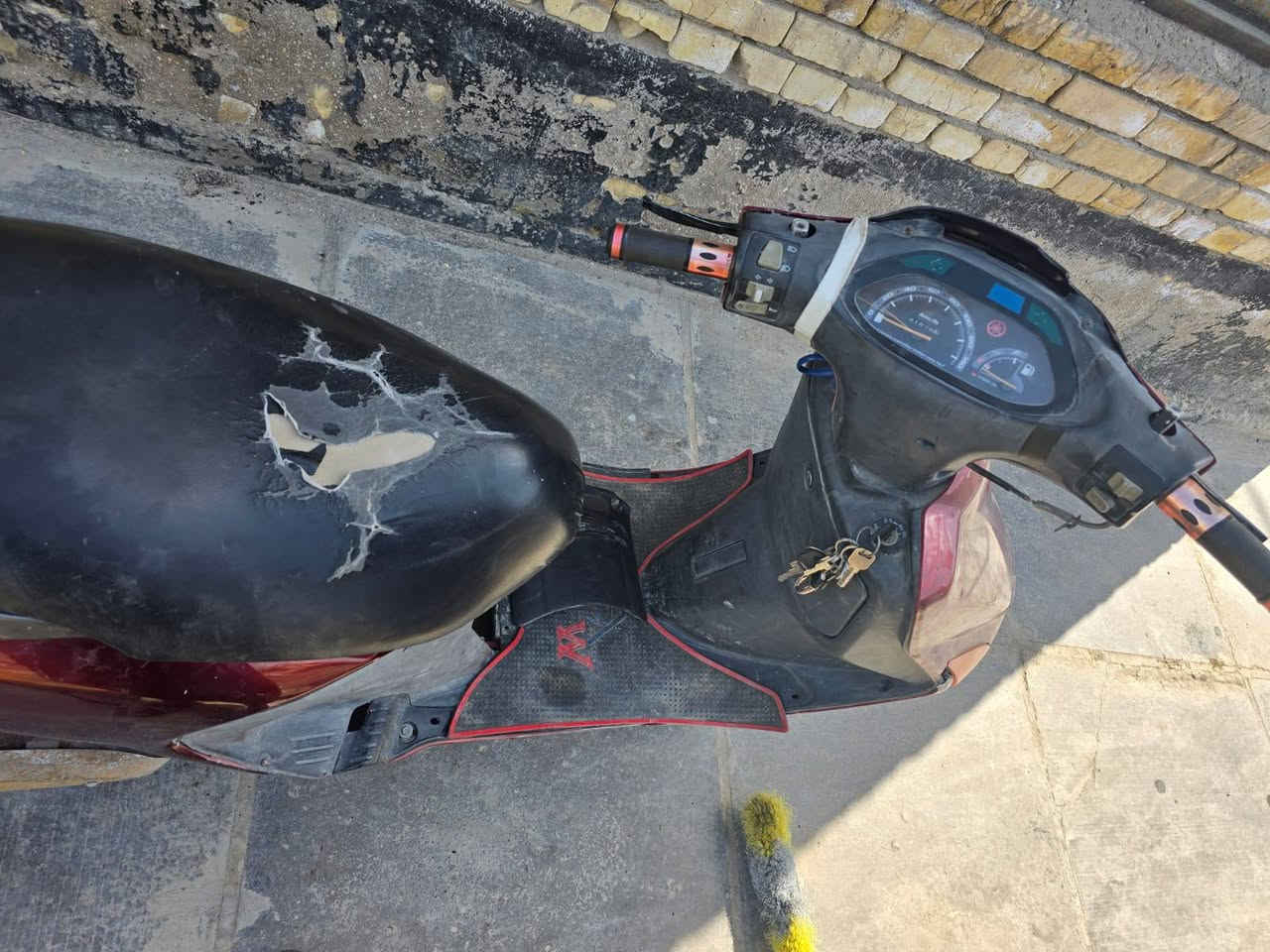 السلام عليكم دراجه فراشه مكينه مامفتوحه مكاني شاميه السعر خاص ‏‪***********‬‏
