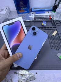 أيفون 14بلاص للبيع ذاكرة 256 بطارية 91شريحه لكتروني الجهاز نظيف بلادي ...