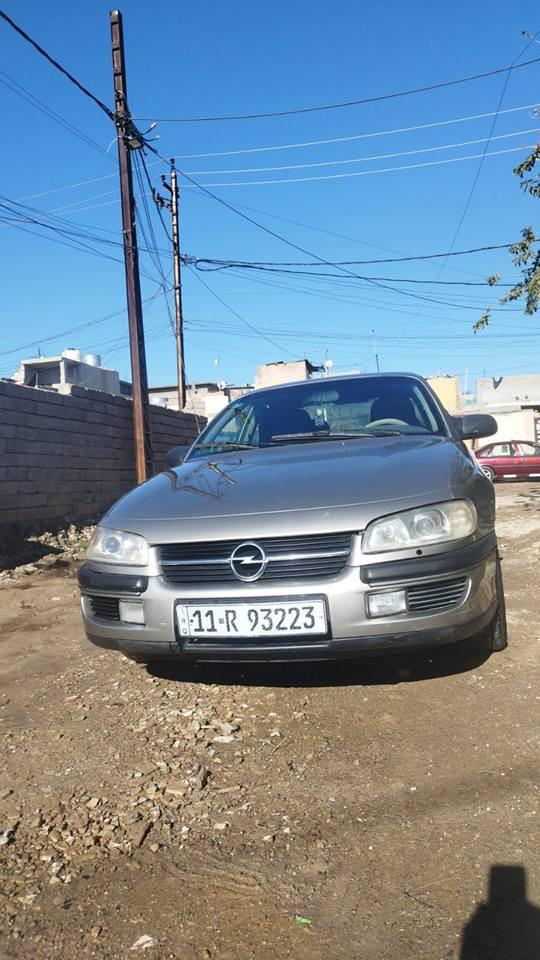 #بيع_مستعجل
سيارة اوبل بزون موديل 99 رقم بغداد انكليزي گير ومحرك بطة مكفول 2500 سنوية الى سنه 2026 بأسمي ، تخم تاير جديد باتري جديد كهربائيات كاملة شرط التحويل السعر 45 وبي مجال . 
للاتصال او مراسلة واتس اب 
***********
*********** موصل, نينوى
