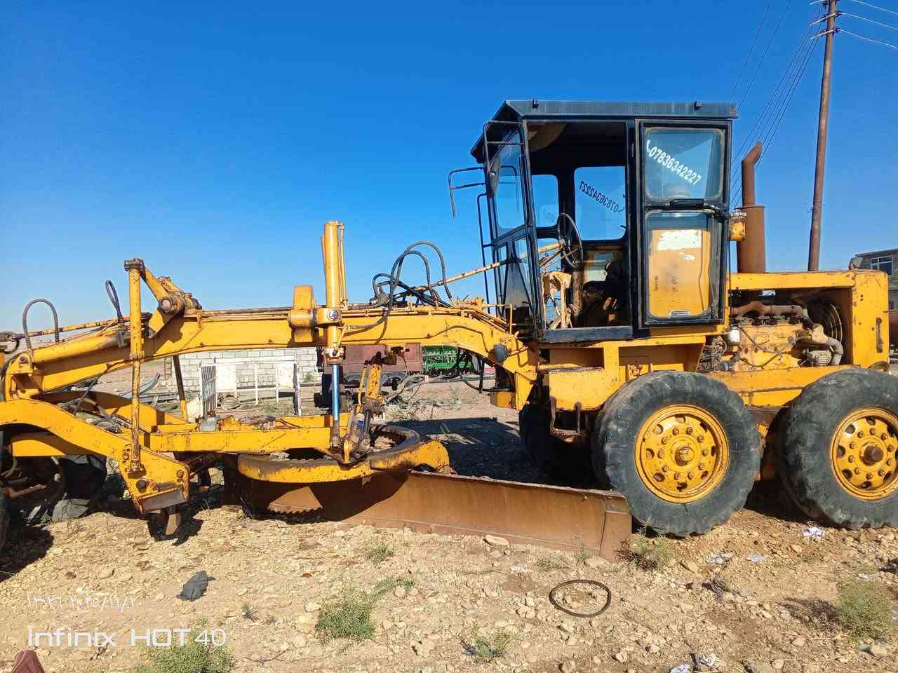 السلام عليكم البيع كريدر كوماتسو رقم نجف شرط تحويل السعر 125 وبيها مجال الستفسار ***********
