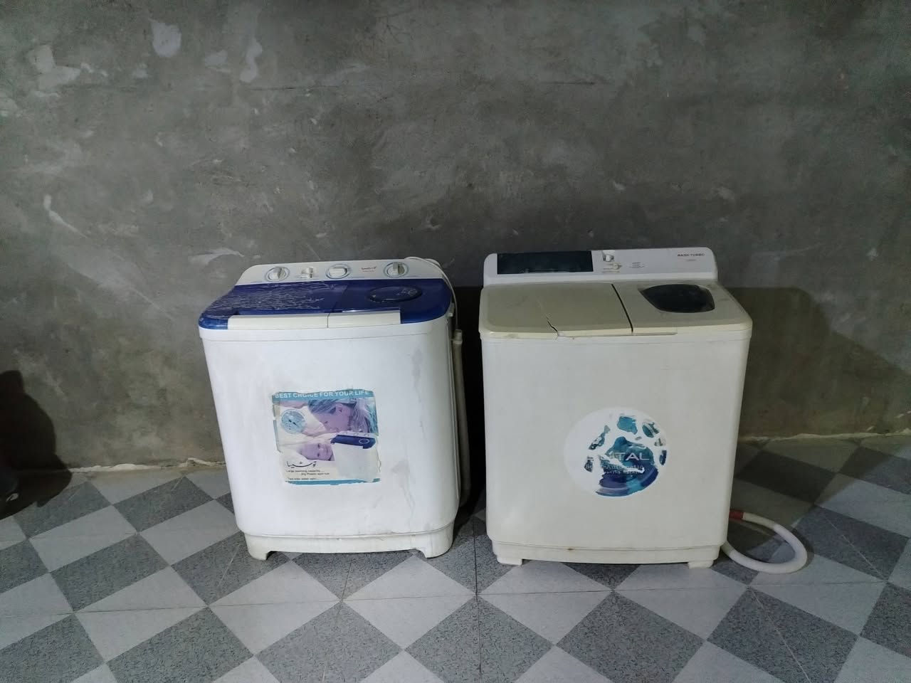 غسالات عدد اثنين سعر الوحيده 50 شغالات ***********
