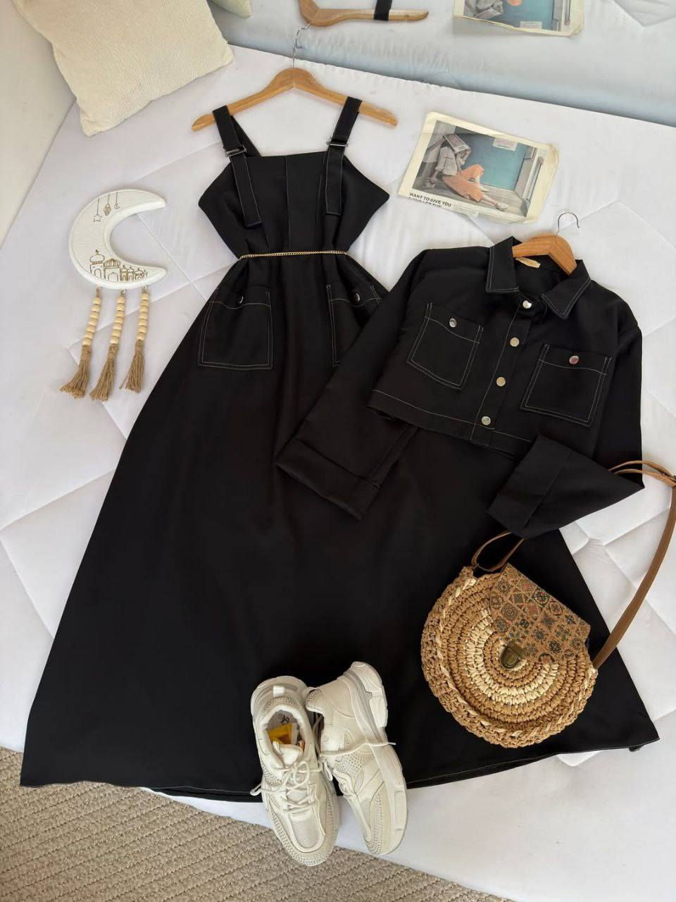 🧿﷽ وعلى الله توكلنا 🧿

لا تعلن الخطوات اعلن الوصول🫰🏻🚶
جديدنا لاينتهي وبضاعتنه غير😌😉

فستان قطعتين 

راهي  مريح بل لبس 😉

نوع الخامه دابل  تركي  🎀

القياسات يلبس 👇 
38. 40. 42. 44. 46. 48 

للطلب ولاستفسار على خاص او الواتساب ***********
