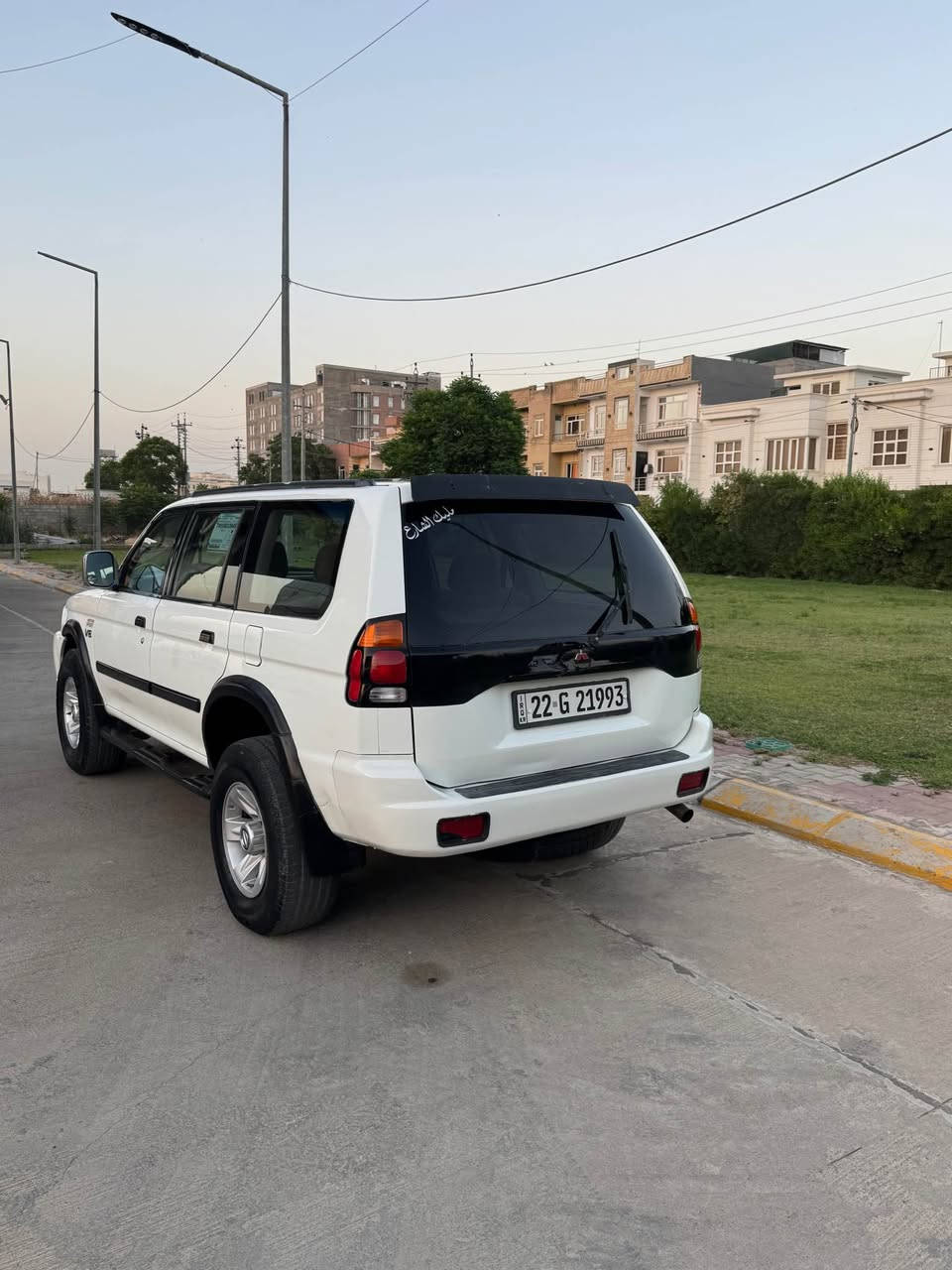 مستر بوشي مونتيرو ٢٠٠١
سياره كير مكينه بشرط 
٤ تايرات جديد
دبل اكسل 
بيها باب وره سكن سبغ بدون دواخل 
سياره خير من الله مابيها نقص برغي 
سنوي هزه فحص جديد لعد ٢٠٣٠
شرط تحويل 
نفس اليوم 
مكان سياره اربيل
سعر ٦٨$ ورقه و مجال قليل
*********** واتساب أربيل, العراق
