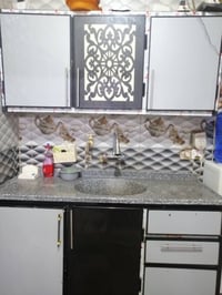 الرحمانيه • كاونتر رصاصي • ٣ قطع