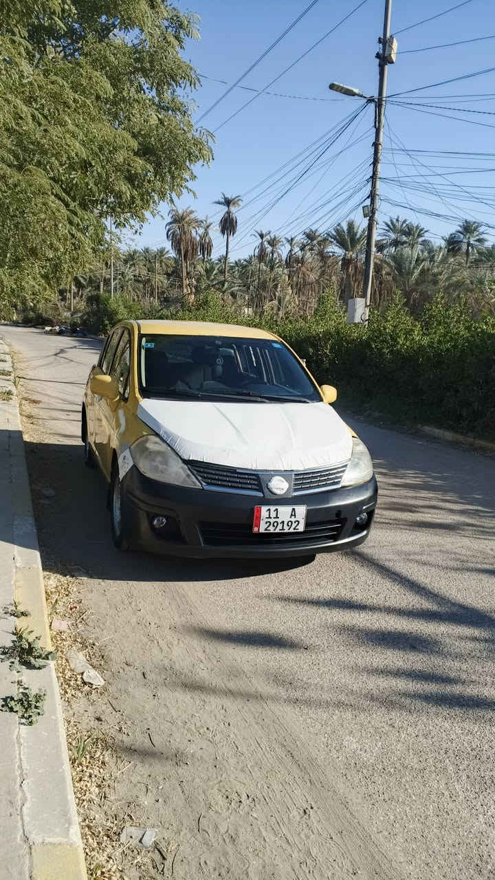 السلام عليكم البيع نيسان فيرسا  موديل 2012 محرك 1800 محرك وكير مكفولات السيارة وارد امريكي بيها جاملغ خلفي جهة اليمنة حدادية أمامية خلفية جديدة تبريد تدفئة كلها شغالة خير من الله السعر55 مكاني بابل محاويل مامتوجد عله فيس ***********
