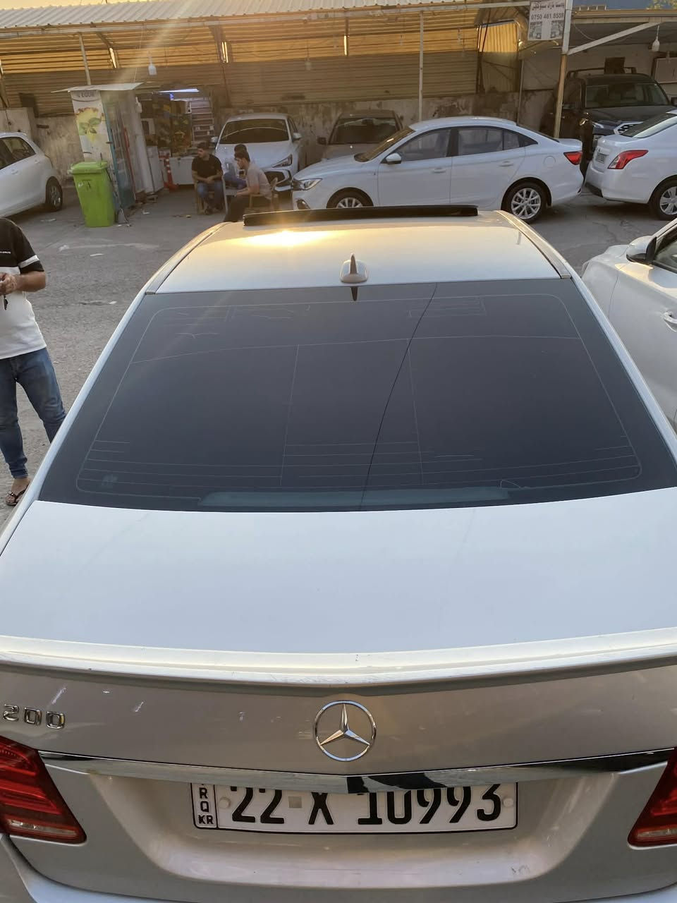 السلام عليكم
للبيع او مرواس حسب القناعه
مارسدس E200 
2011 اربيل تحويل مباشر هزه ورقم جديد 
ماشية 165 
قطعتين صبغ فقط 
مواصفات معروفه 
السعر148 وبيه مجال قليل 
  مكان بغداد اربيل ***********
