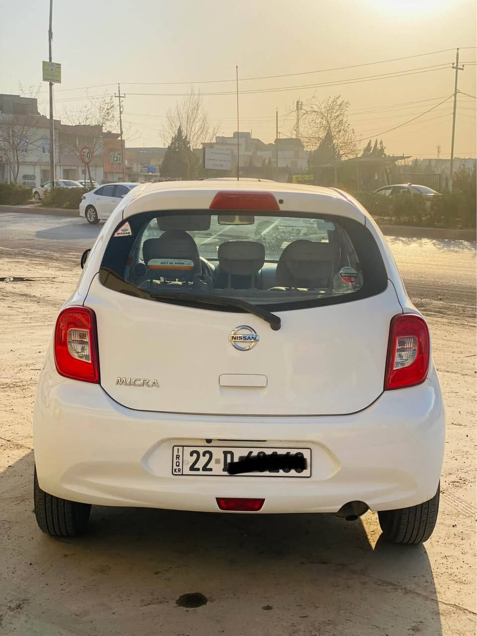 نيسان ميكرا 2020نمونه له جواني سپي به فري خه ليجي شه ريكه هه وليره  سياره كه بي سبوغه دحاميه كه نيش به شه رت ته نها دوو جيگاي بجوكي ته عديله  سياره كه زؤر جوانو پاك ماوه ته وه گيرو مه كينه و ته قه و ره قه به شه رت ره قه مو سه نه وي نوييه بؤ زانياري زياتر پيوه ندي بكه به *********** أربيل, العراق
