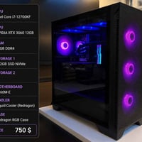 i7-12700KF • RTX 3060 • رام 16GB