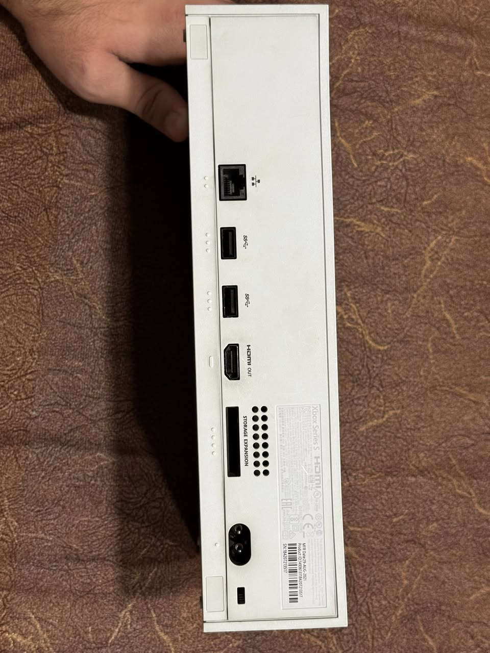 السلام عليكم
xbox series s 512GBاكس بوكس سيريس اس
جهاز نظيف لوك ستيكر مامفتوح ولا داخل صيانة 
ملحقات كاملة كارتونة نظيفة ما بيها ضرر
الجوستك الاصلية مال جهاز مبدل كير فقط 
سعر 375 الف وبي مجال 
للتواصل ***********
