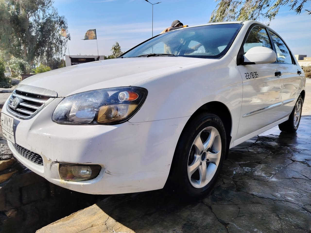 يالله سيراتو 2008 خليجي مكفوله من الحادث صبغ بس البنيد يعني قطعه وحده سونار موجود سياره جاهزه مال جناي
السعر 87 بيه مجال استفسار ***********
مكاني بابل الاسكندريه
