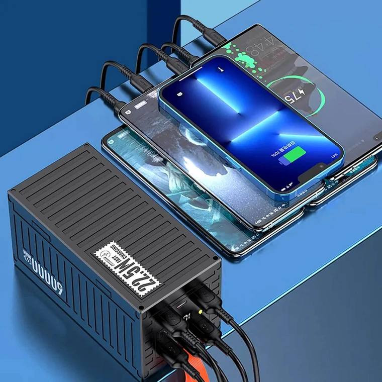 سعة كبيرة 60000 ملي أمبير
شحن 5 أجهزة في آن واحد
شحن سريع للغاية بقوة 22.5 واط
 شاشة رقمية ذكية لعرض نسبة الطاقة


**إذا كنت صاحب هذا الإعلان وتريد حذفه لأي سبب، رجاءا أرسل رسالة إلى الدعم الفني**
