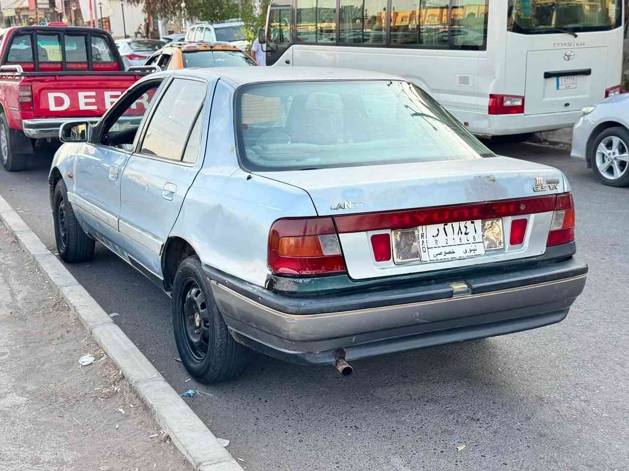 هونداي الانترا 1992 اتوماتيك 🚫 ترهم مراوس
السعر مناسب 25$ وبيهاا مجال 

محرك 1.6 مال گصة جديد قبل شهر شادو 

كير اتوماتيك

 

جاهزة السيارة شغالة كامل 

رقم نينوى الماني سنوية لغاية 2028 ✅

شرط التحويل 

بدون حادث السيارة ✅

مكان السيارة موصل ايسر 

رقم صاحبهاا

‭***********‬

‭***********‬
