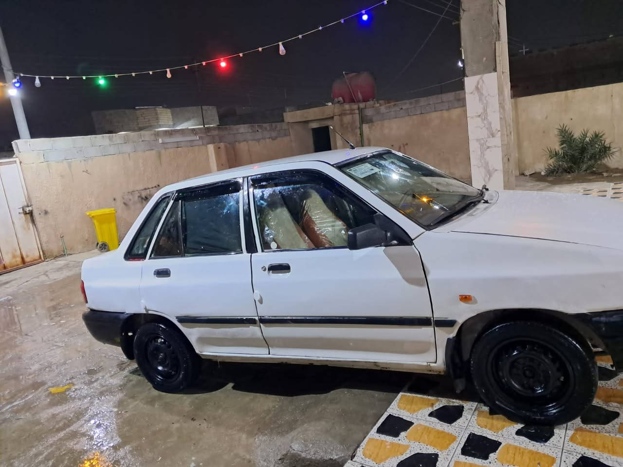 السلام عليكم 
سايبه مديل ١٤
مكينه وكير  كفاله
تخم تاير جديد كهربائيات كله شغاله/حداده جديده تبريد منضومه جديده
/ تحويل ثاني يوم 
السعر ٣٠ وبيهه مجال قليل للاستفسار
*********** مكانهه البصره الزبير
