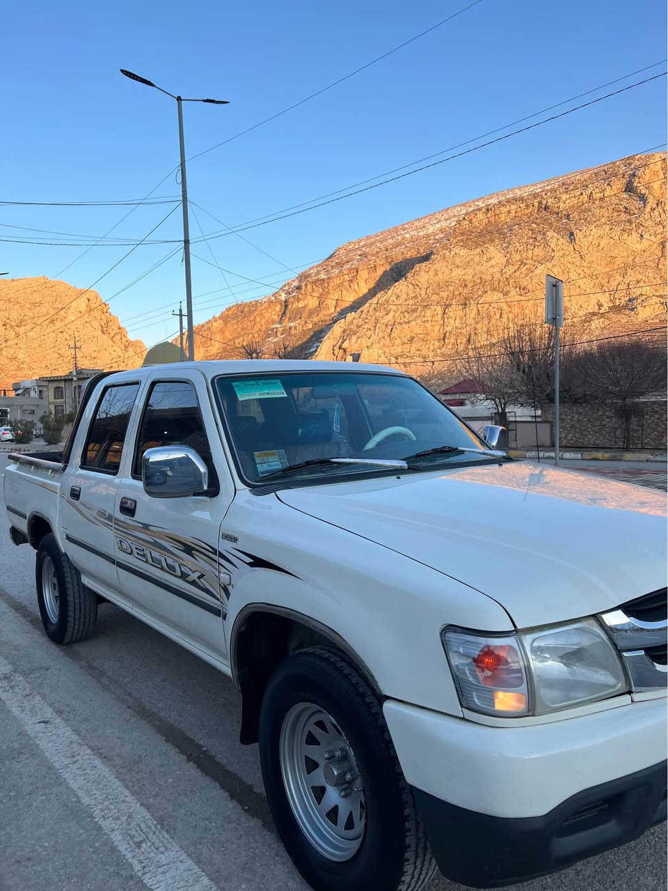 پیکەب دێر مۆدێل 2007 
مەکینە بەخ 
مەنەفێست ئەسڵی پاکانە مرور غڕامە بەشەرت 
دەعامی بۆ دەعامی بێ بۆیاغ 
169هەزار حەقیقی ڕۆشتوە 
مەکینە گێڕ ئەکسل بەشەرت 
***********
*********** سوران, أربيل
