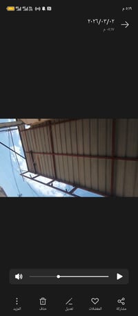 قمريه ..6مترات طول ..عرض 3 ونص…   الاتصال على صاحب القمرية  ‏‪07716312...