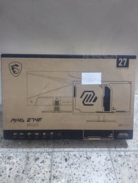 شاشة نوعها MSI للبيع حجم 27 / 200هيرتز /1080 فول HD سعر 180 وبيهة مجال...