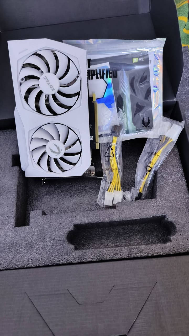 سلام عليكم كرت شاشة 3060ti مستخدم نظيف كامل كارتونة
وتدلل خاص الواتساب لو ماسنجر 
***********
