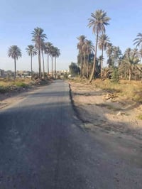 قطعه مساحتها800متر سنتر على شارع كريطعه قرب الجدول واجهيه17.خدمات كامل...