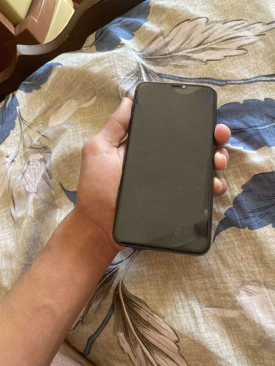 السلام عليكم
للبيع اكس ماكس. لون اسود  ذاكره 256 بطاريه مبدله  تنسه الصرف  اكو فطر بالشاشه شرط مامثر  الجهاز كلشي شغال 

فيس ايدي شغال كامرته شغاله حلوه حيلل سماعات شغاله كلشي شغال 

السعر خاص  

او الاتصال ***********
