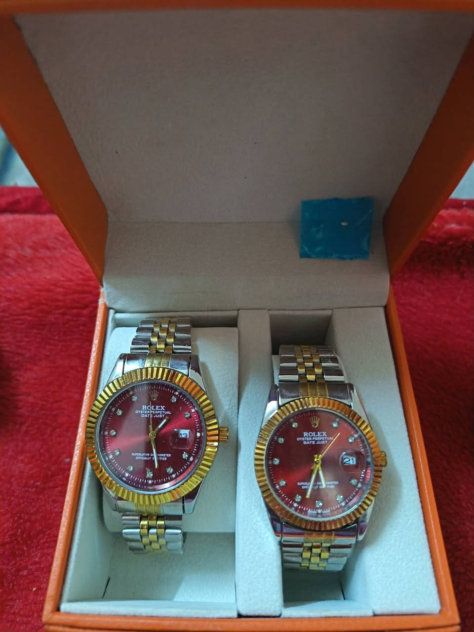 ساعات للبيع تصفيه محل نقص فقط باتري تبديل
السعر ب5 قطعه


**إذا كنت صاحب هذا الإعلان وتريد حذفه لأي سبب، رجاءا أرسل رسالة إلى الدعم الفني**