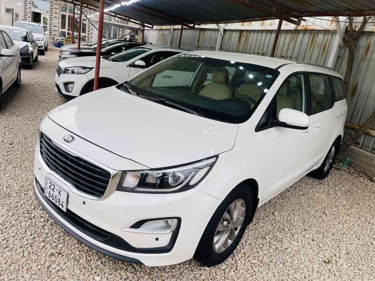 كيا كرنفال 2019 خليجي
كيا كرنفال 2019 خليجي ( كفالة عامة ) 
مكفوله من الصبغ والتبديل والبارد 
رقم اربيل جديد بأسمي تحويل او وكالة حاضر 
محرك 6 سلندر 3500 
7 راكب 
3 قطع تبريد 
داخل بيجي 
شاشة كبيره 
حساسات 
كشافات 
تحكمات مقود 
اشاره بالمري 
سياره جديده وجاهزه بدون نقص 

السعر / 227$ ورقة 
العنوان كربلاء  المقدسه 
***********
