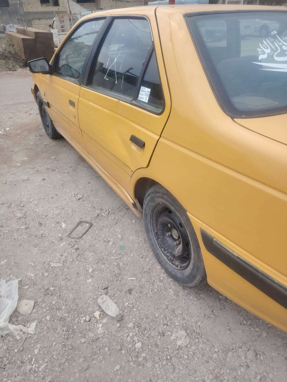 بيجو بارص موديل 2015
تبريد شغال كمبريسر جديد

مصفره غرامات هيئه عليها كم شهر عليه

صدر خلفي جديد الامامي ٥٠ ٪

سياره باسمي تحول مباشر شرط التحويل

سعرها ٤٣ وبيها مجال قليل مكان بغداد الكريعات


**إذا كنت صاحب هذا الإعلان وتريد حذفه لأي سبب، رجاءا أرسل رسالة إلى الدعم الفني**