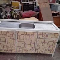 كاونتر ٢.٥م • سنك ستيل • طباخين ٤عيون