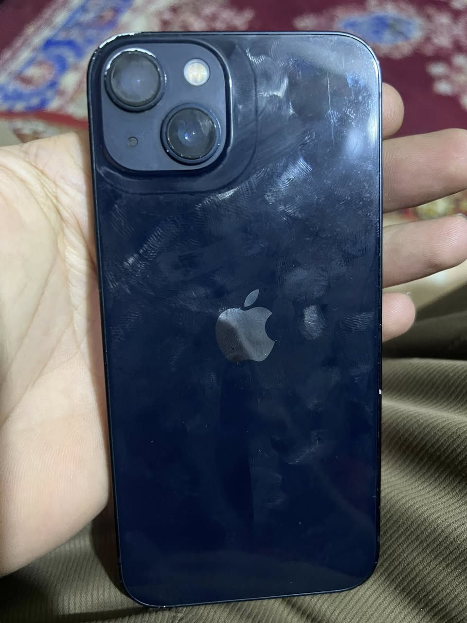 ايفون 13 عادي
الجهاز على وضع الشركة 
استعمال شهرين فقط 
شرط الفحص
الجهاز ممفتوح نهائيا
قيم بما يرضي الله وبالعافية عليك
علما ملحقات الجهاز كاملة 
للتواصل فقط واتساب 
***********
