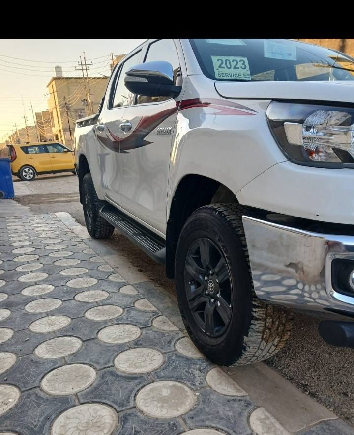 السلام عليكم بيكم هاي لوكس موديل ٢٠٢٣ قطرية كفالة عامه ماعدى شبر بارد مكال بغداد الأمين السعر٣١٠   رقم    ***********
